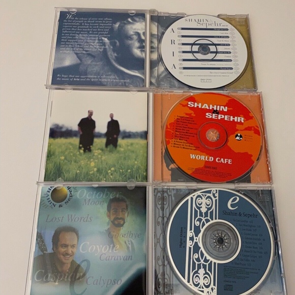 Shahin & Sepehr World Cafe / Aria Higher / Self Titled (aka E) CD Like New - Picture 4 of 5
